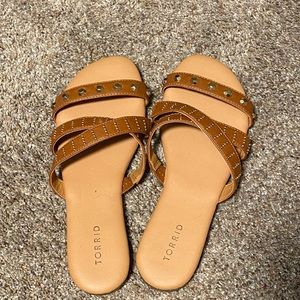 Leather Sandie’s NWOT